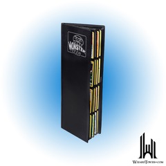 8 Pocket Tower Monster Black Matte Binder